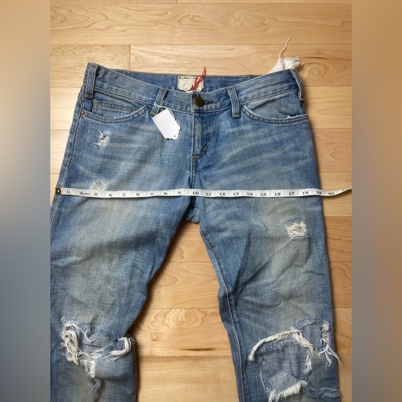 Current/Elliot ripped jeans, blue, size 27 - Picture 4 of 6